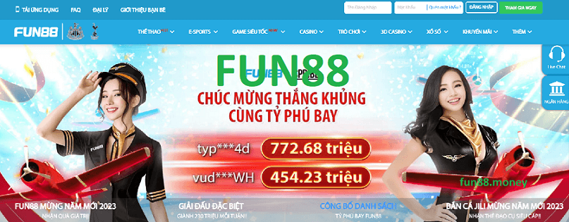 Nhà cái xanh chín Fun88